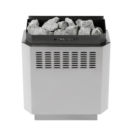 Homecraft H-Series (6kw to 9kw) Electric Sauna Stove + FREE ROCKS