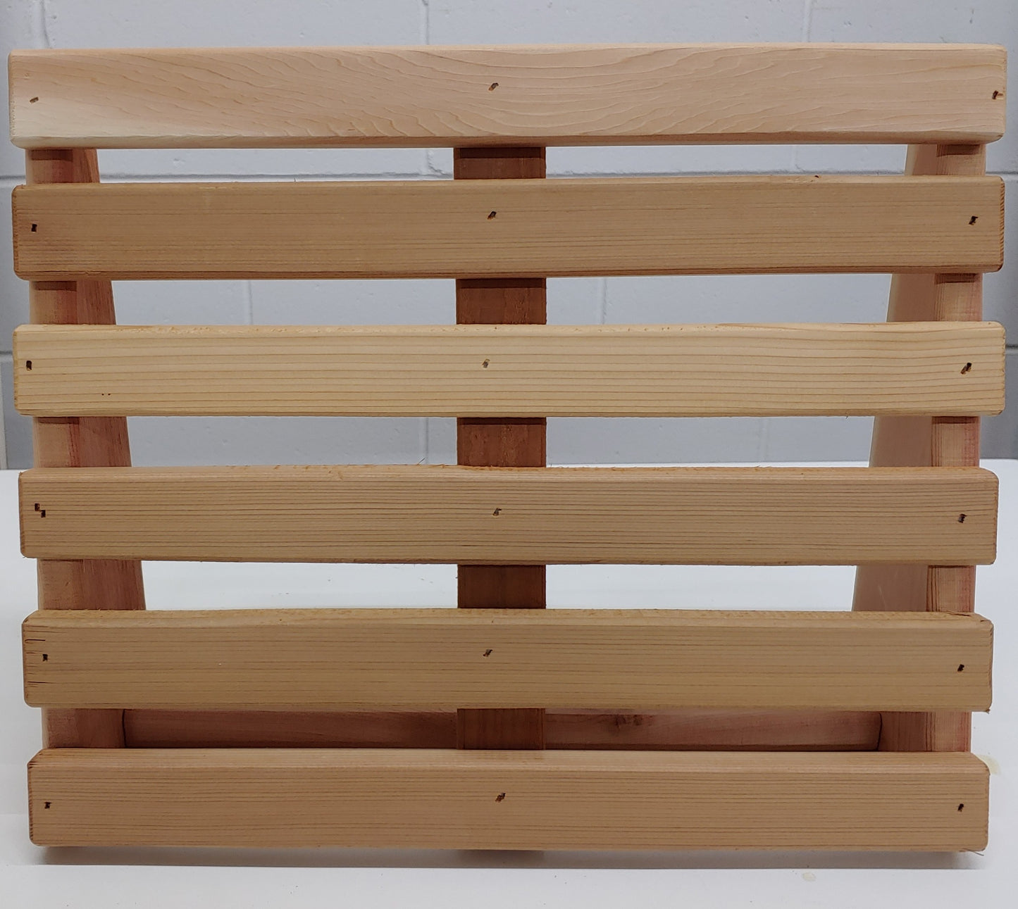 Classic sauna backrest, cedar wood