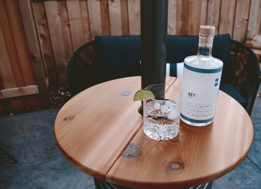 Patio Heater Bar Table