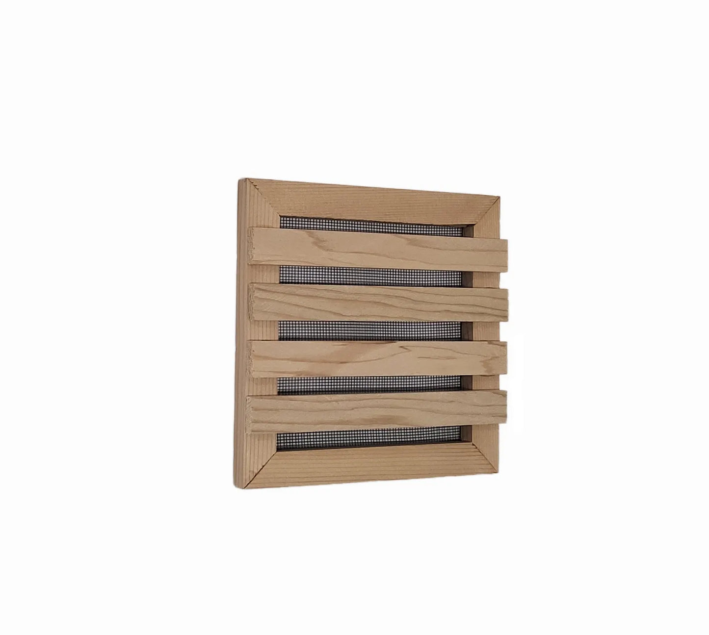 Simple Cedar Sauna Vent Cover