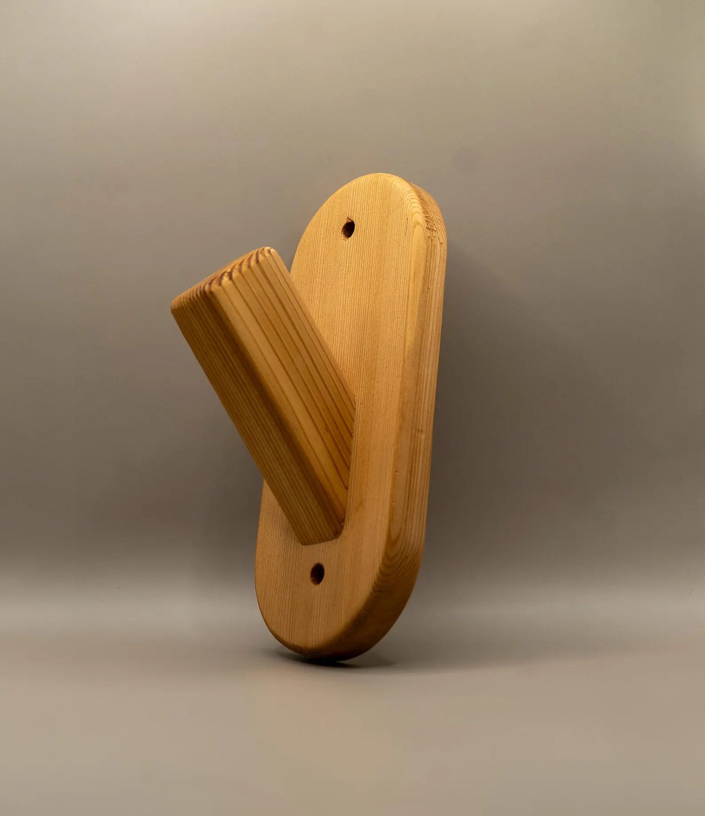 Cedar Sauna Hanger, Minimalist Wall Hook, Towel Rack for Sauna & Home