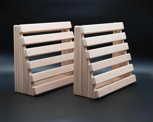 Classic sauna backrest, cedar wood
